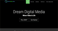 Desktop Screenshot of dreamdigitalmedia.com